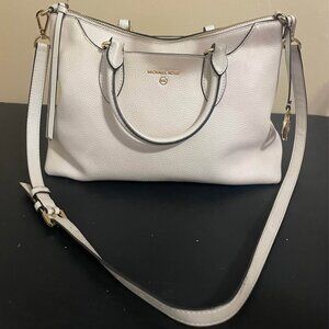 Michael Kors Austen Leather Satchel Medium Handbag